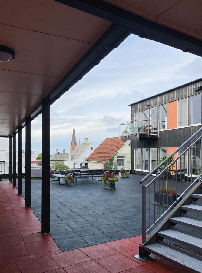 Flotmyrgarden Apartment Hotel Haugesund Bagian luar foto